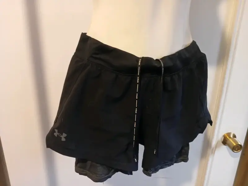 Short deportivo negro - 1