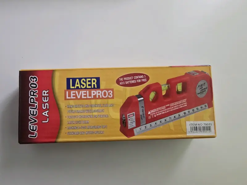 Regla Nivel láser - 1