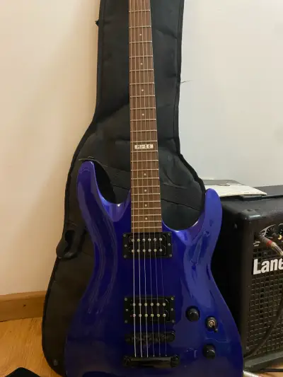 Guitarra eléctrica LTD H-50 + Funda + Cable - miniatura 1