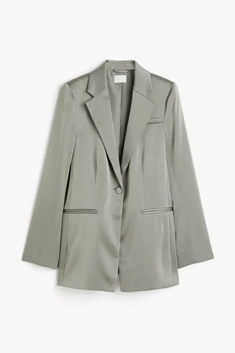 Blazer verde elegante