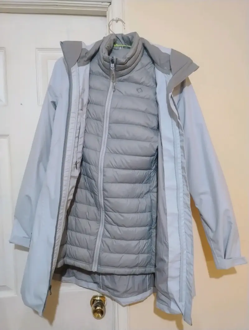 Chaqueta Doite 3en 1 chaqueta pluma e impermeable - 1