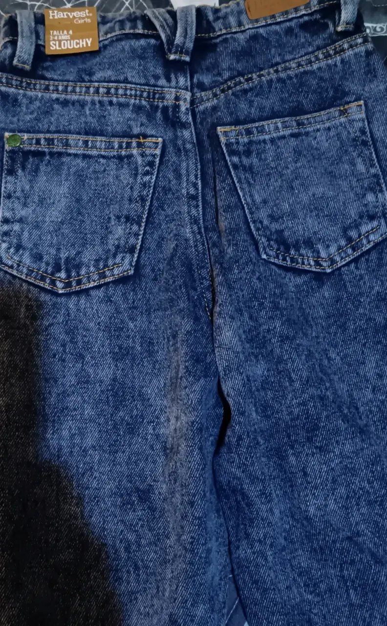 Jeans azul nuevo para niña - 2