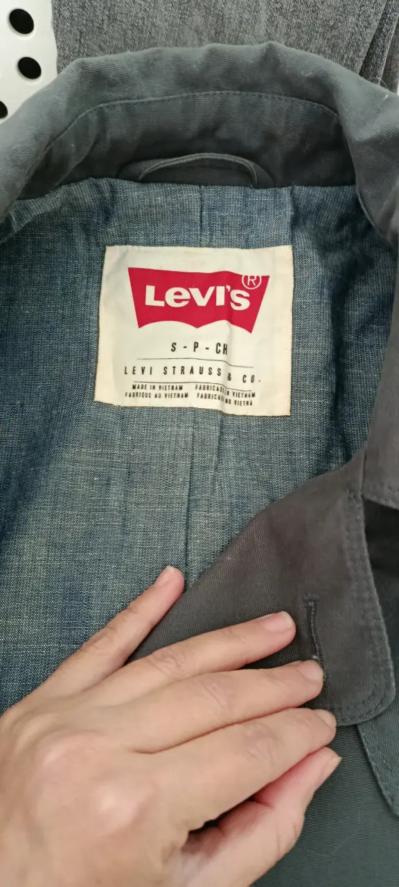 Abrigo gris Levi's hombre - 2