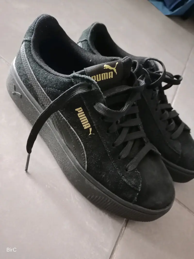 Zapatillas negras Puma - 1