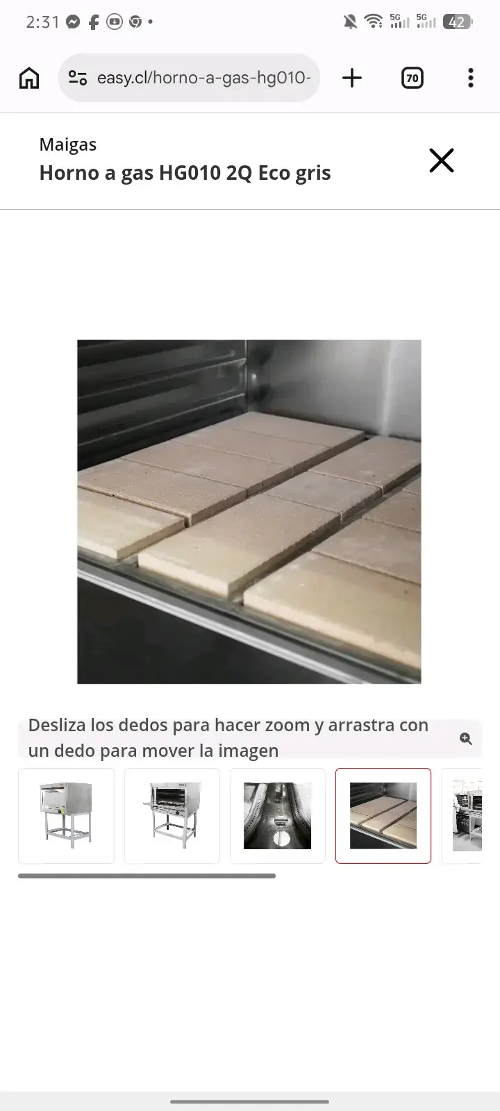 Horno de acero inoxidable Magas - 3
