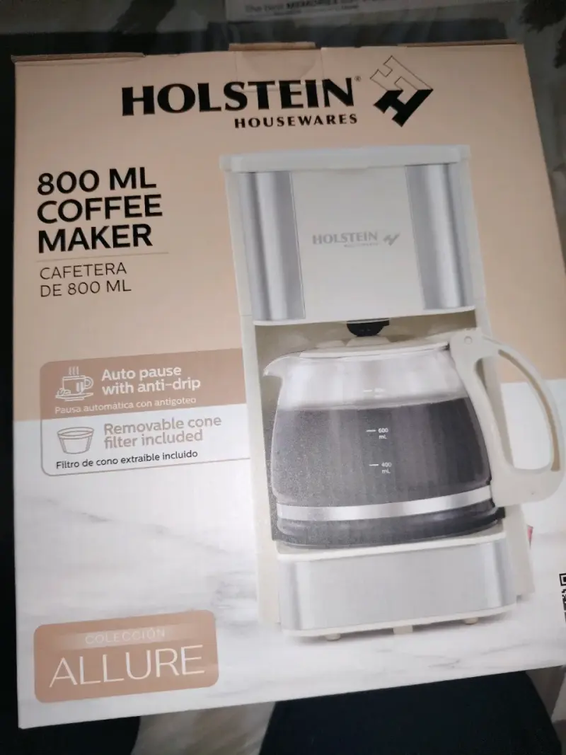 Cafetera Holstein 800 ML