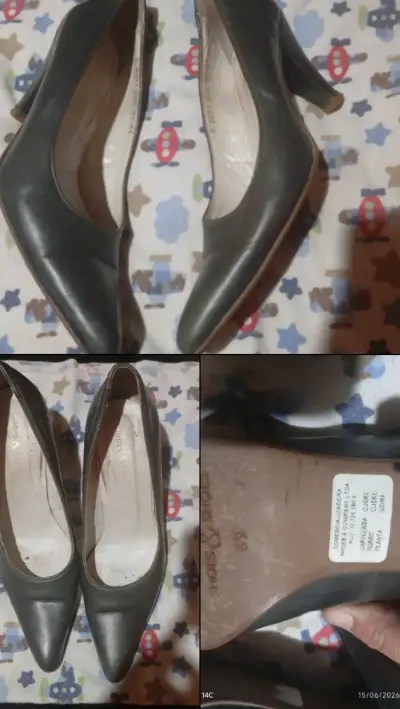 Zapatos de tacón negros - miniatura 1