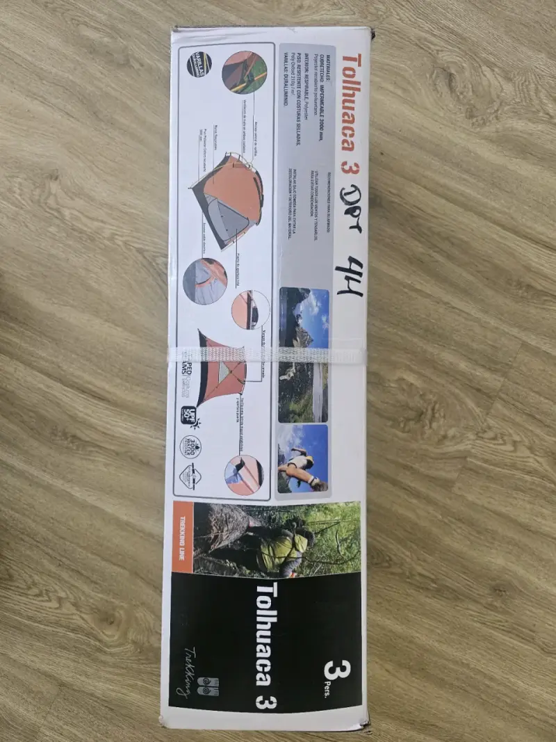 Carpa Tolhuaca 3 personas nueva - 2