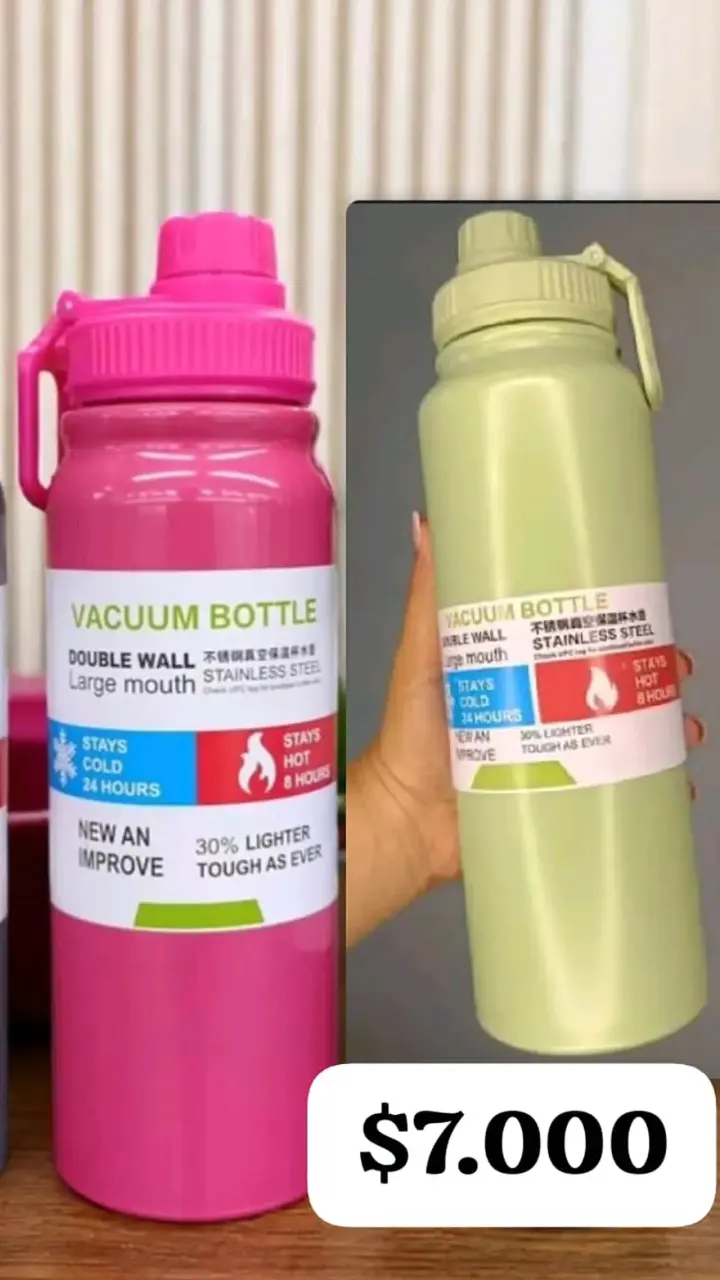 Botella térmica acero inoxidable