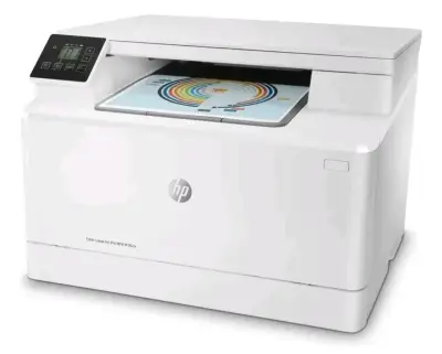 Impresora HP LaserJet Pro blanca - miniatura 3