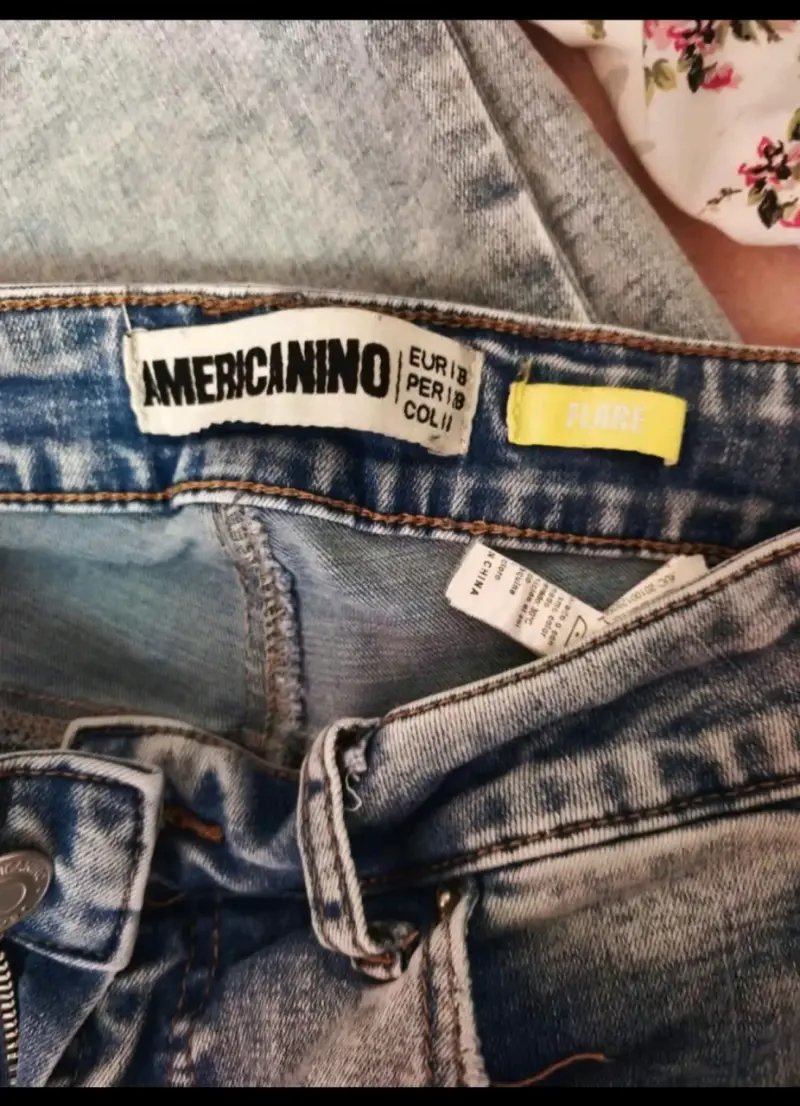 Jeans azul casual de mujer - 4