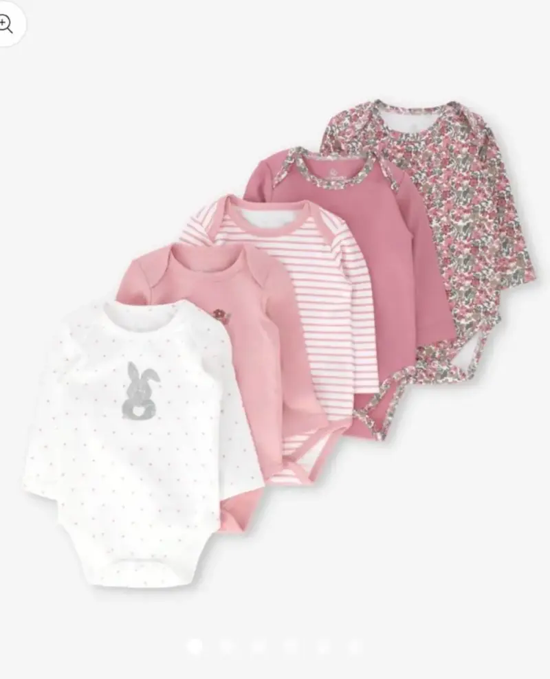 Set de 5 bodies limonada - 1