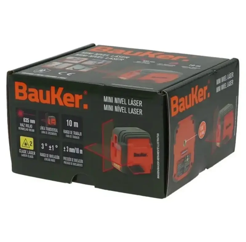 Nivel láser 2 lineas  Bauker - 2