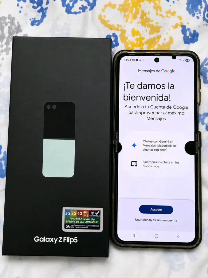 Samsung z flip 5 (pantalla con detalles) - 2