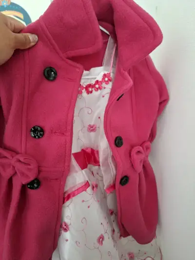 Vestidos de fiesta floral niña 2 a 3 años - miniatura 3