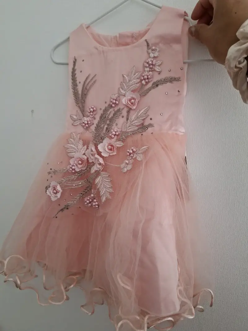 Vestidos de fiesta floral niña 2 a 3 años - 4