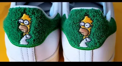 Zapatillas ADIDAS Stan Smith Homero Simpson - miniatura 1