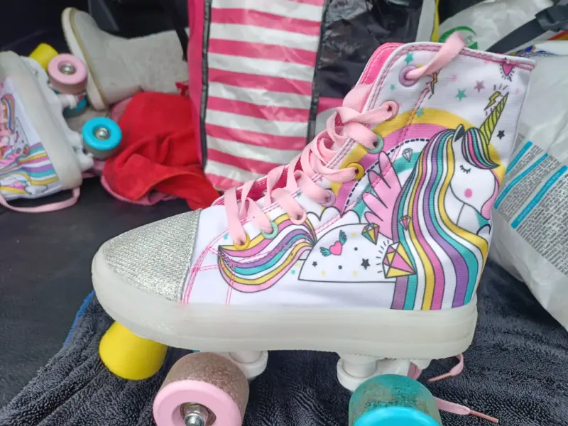 Patines de unicornio para niñas - 2