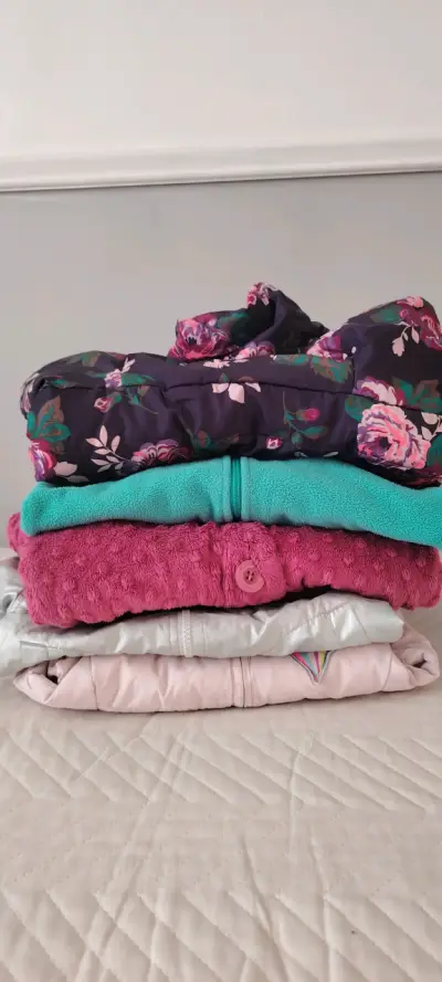 Parka y chaqueta polar niña talla 4 - miniatura 1