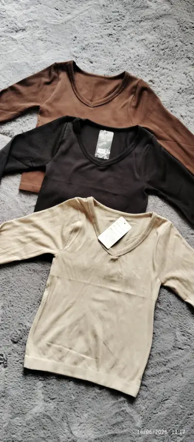 Pack de tres poleras manga larga - miniatura 2