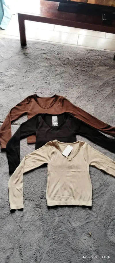 Pack de tres poleras manga larga - miniatura 3