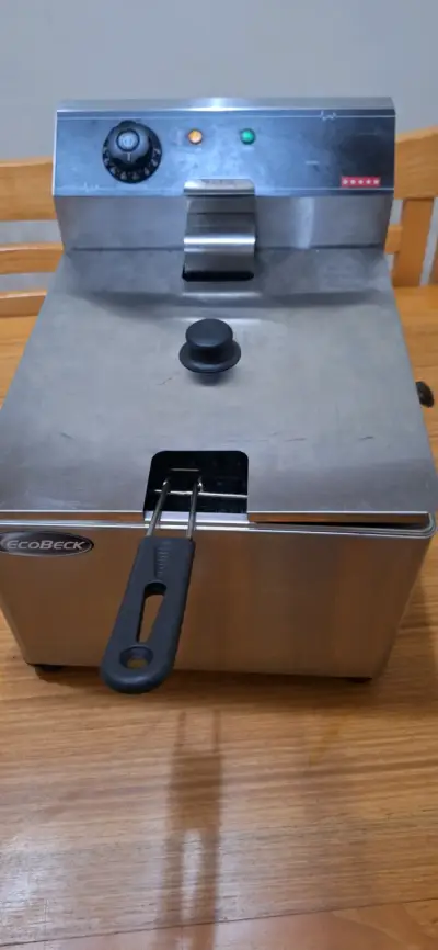 Freidora de acero inoxidable EcoBeck 12 lts - miniatura 2