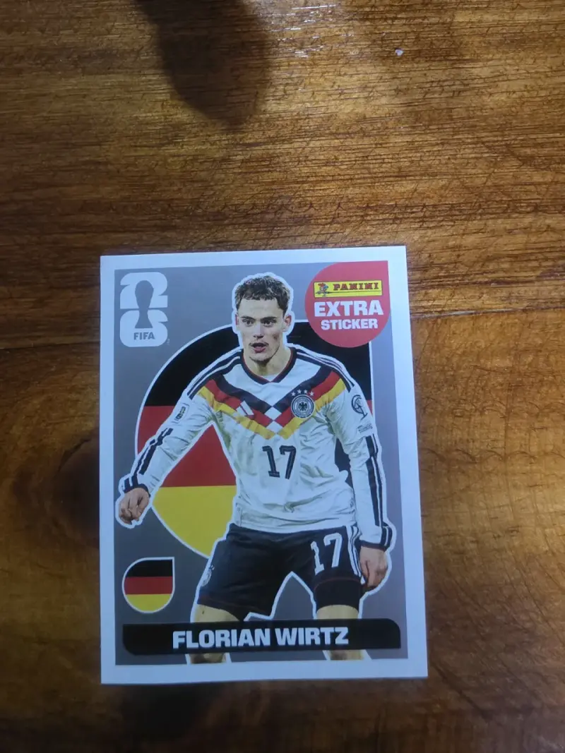 Lámina Panini Florian Wirtz FIFA