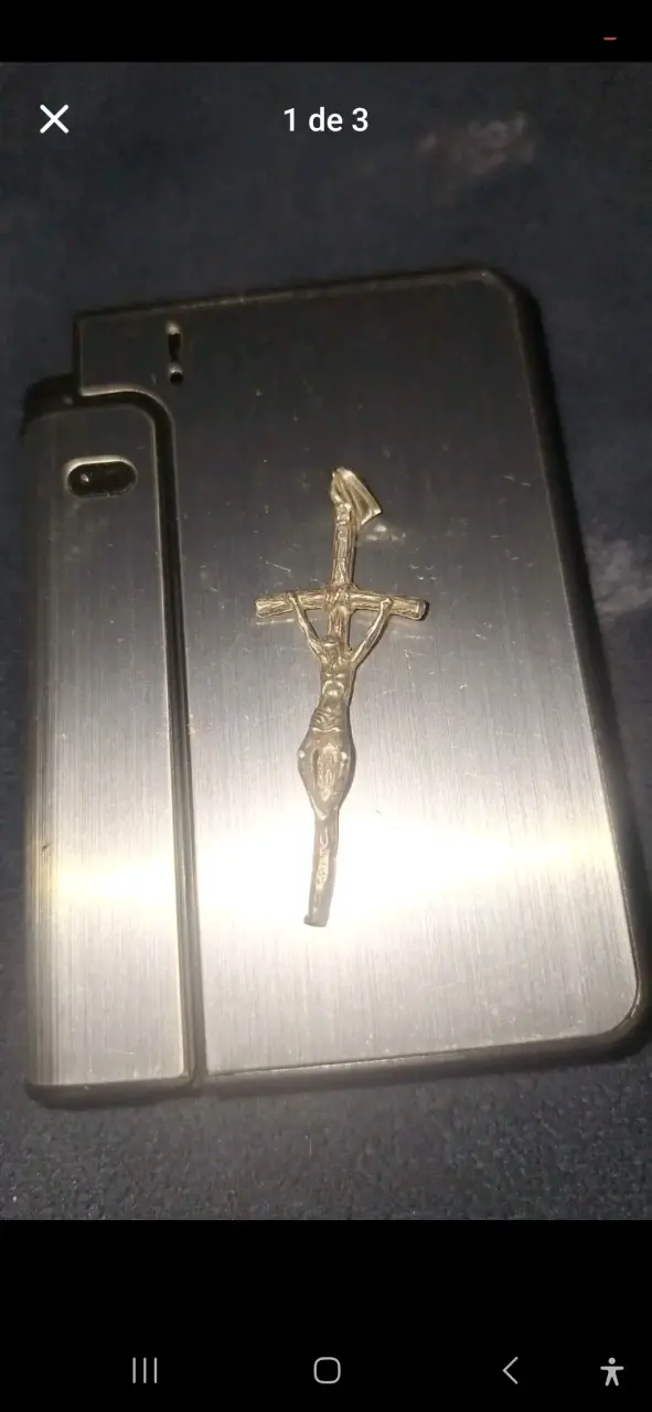 Crucifijo de plata 925 - 1