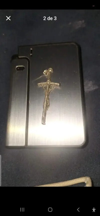 Crucifijo de plata 925 - miniatura 2