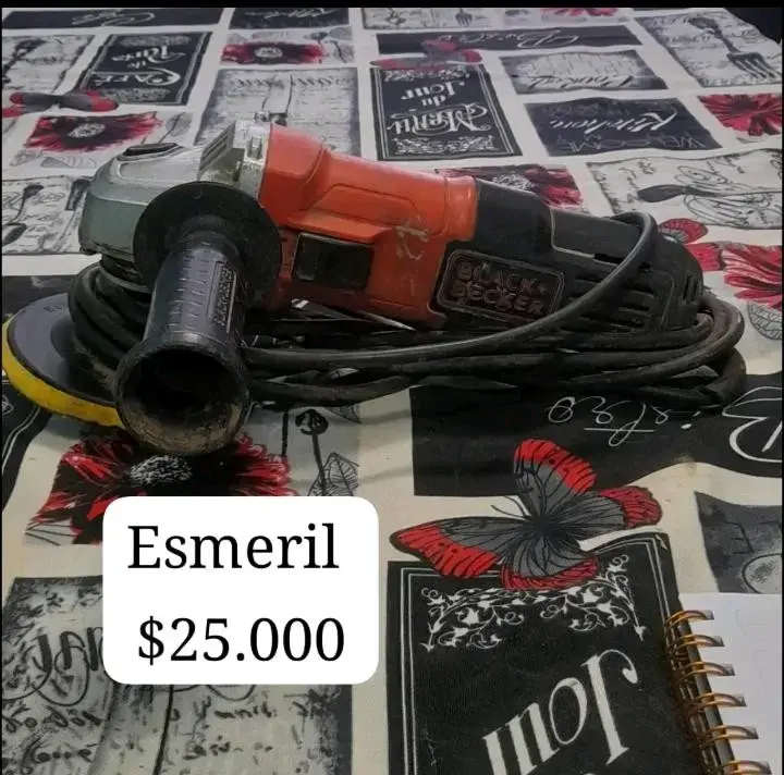 Esmeril Black & Decker usado