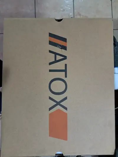 Zapato Seguridad ATOX Titanium café 42 NUEVO - miniatura 3