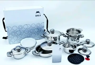 Juego de ollas de acero inoxidable Hyla - miniatura 1
