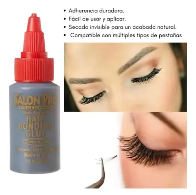Pegamento para pestañas Salon Pro 30Ml - miniatura 2