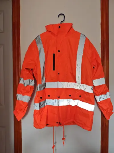 Chaqueta reflectante naranja - miniatura 1