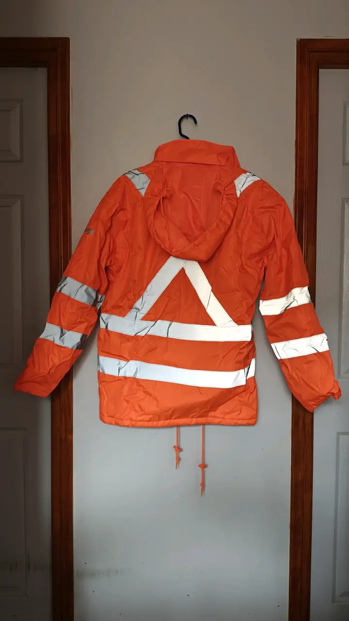 Chaqueta reflectante naranja - 2