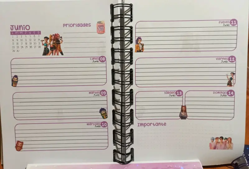 Agenda Huntrix 2026 - 5