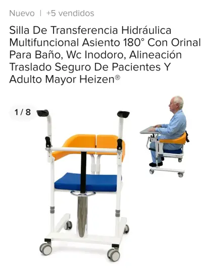 Silla de transferencia Heizen - miniatura 2