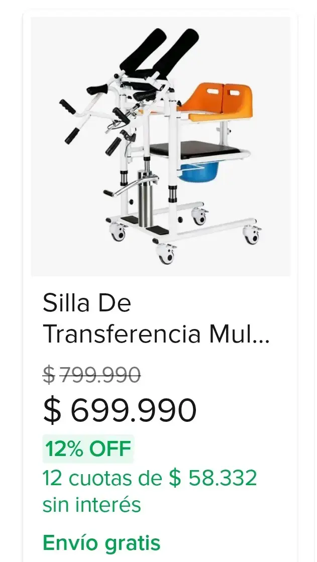 Silla de transferencia Heizen - 3