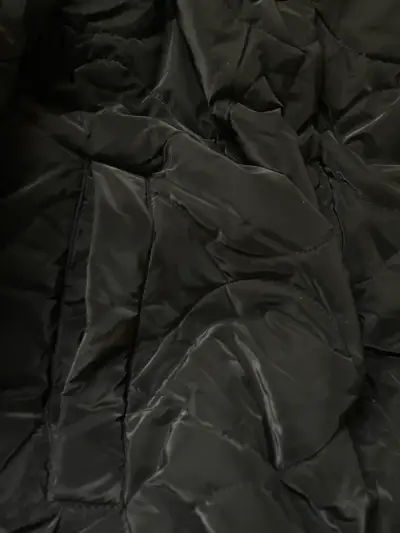parka / chaqueta negra efecto grafito - miniatura 4