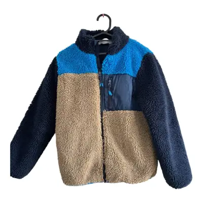 Chaqueta polar tricolor acolchada talla 8-10 años - miniatura 1