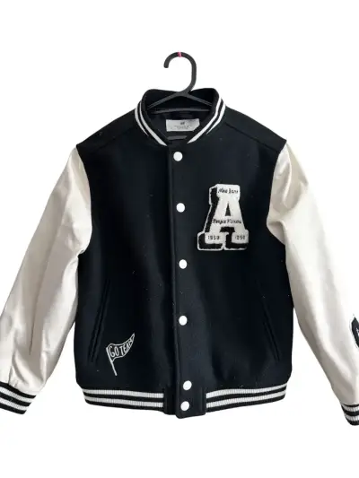Chaqueta polar tricolor acolchada talla 8-10 años - miniatura 2