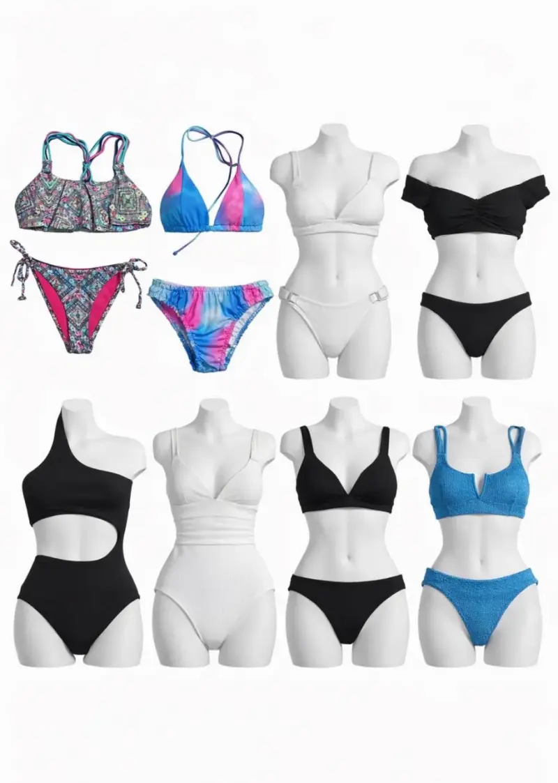 Conjunto de bikinis variados