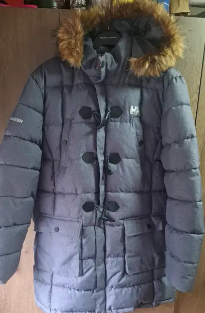 Abrigo acolchado gris Helly Hansen - miniatura 1