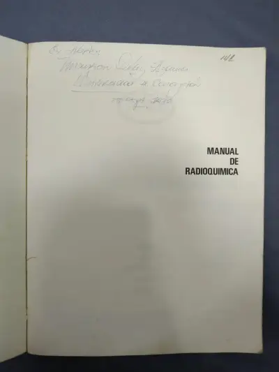 Libro Manual De Radioquimica De Gamboa Loyarte - miniatura 2