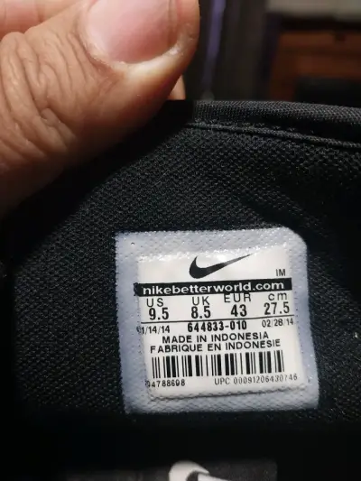 Zapatillas NIKE BLAZER negra con caña - miniatura 3