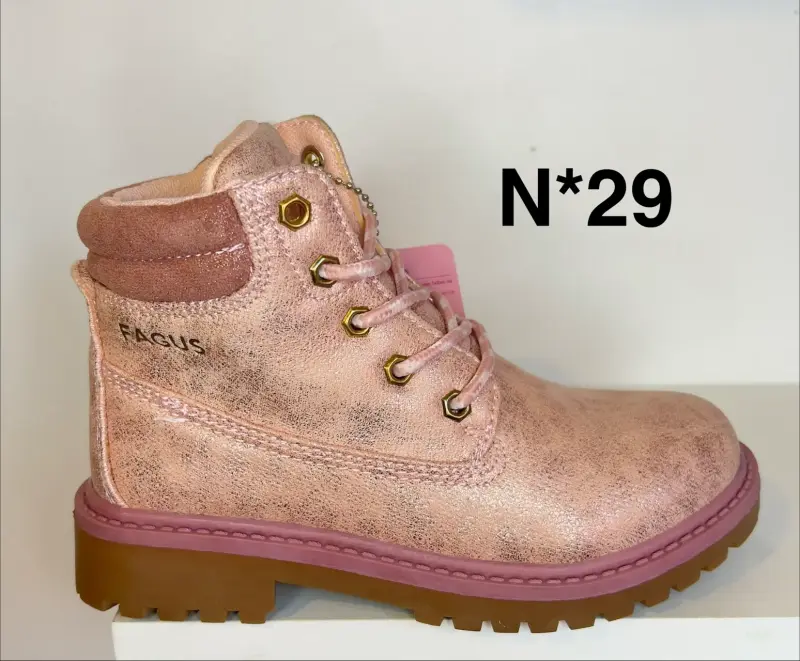 Botas infantiles rosas - 2