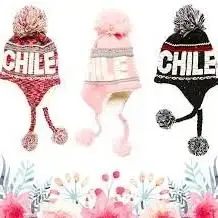 Gorro Invierno Robin Ruth Diseño "Chile". - 4