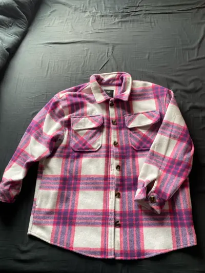 Camisa de franela a cuadros - miniatura 1