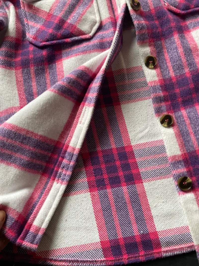 Camisa de franela a cuadros - 3