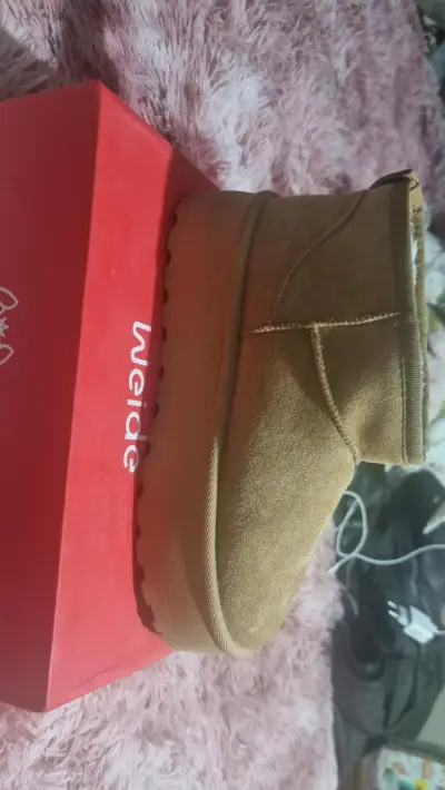 Botines color beige Weide - miniatura 3